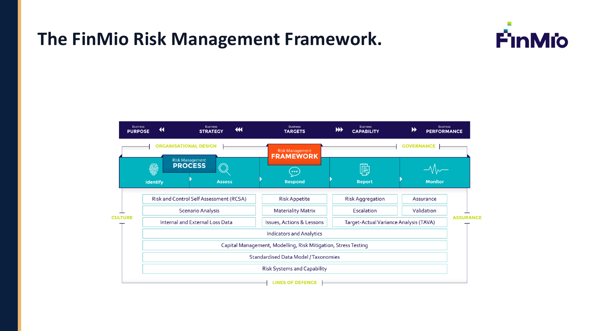 FinMio Risk capability map